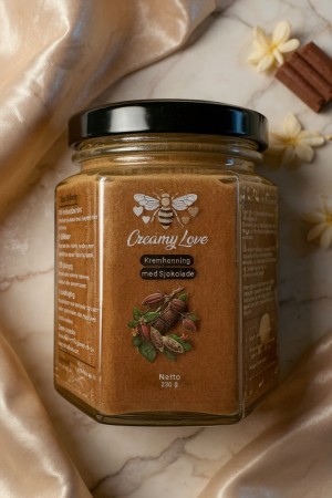 Kremhonning med sjokolade. 230g